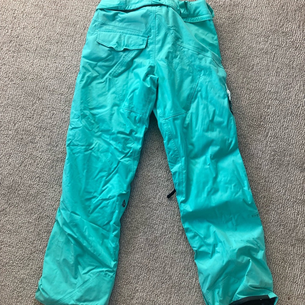 Volcom Women's Teal Boot Cut Pants